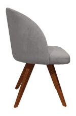 ΚΑΡΕΚΛΑ CORNER ΜΕ ΓΚΡΙ ΣΚΟΥΡΟ ΥΦΑΣΜΑ & ΚΑΡΥΔΙ ΑΠΟΧΡΩΣΗ ΞΥΛΟΥ - Image 5