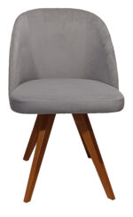 ΚΑΡΕΚΛΑ CORNER ΜΕ ΓΚΡΙ ΣΚΟΥΡΟ ΥΦΑΣΜΑ & ΚΑΡΥΔΙ ΑΠΟΧΡΩΣΗ ΞΥΛΟΥ