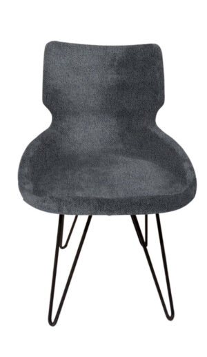 ΚΑΡΕΚΛΑ CROSS ΜΕ ΜΕΤΑΛΛΙΚΗ ΒΑΣΗ & ΜΠΛΕ ΡΑΦ ΥΦΑΣΜΑ