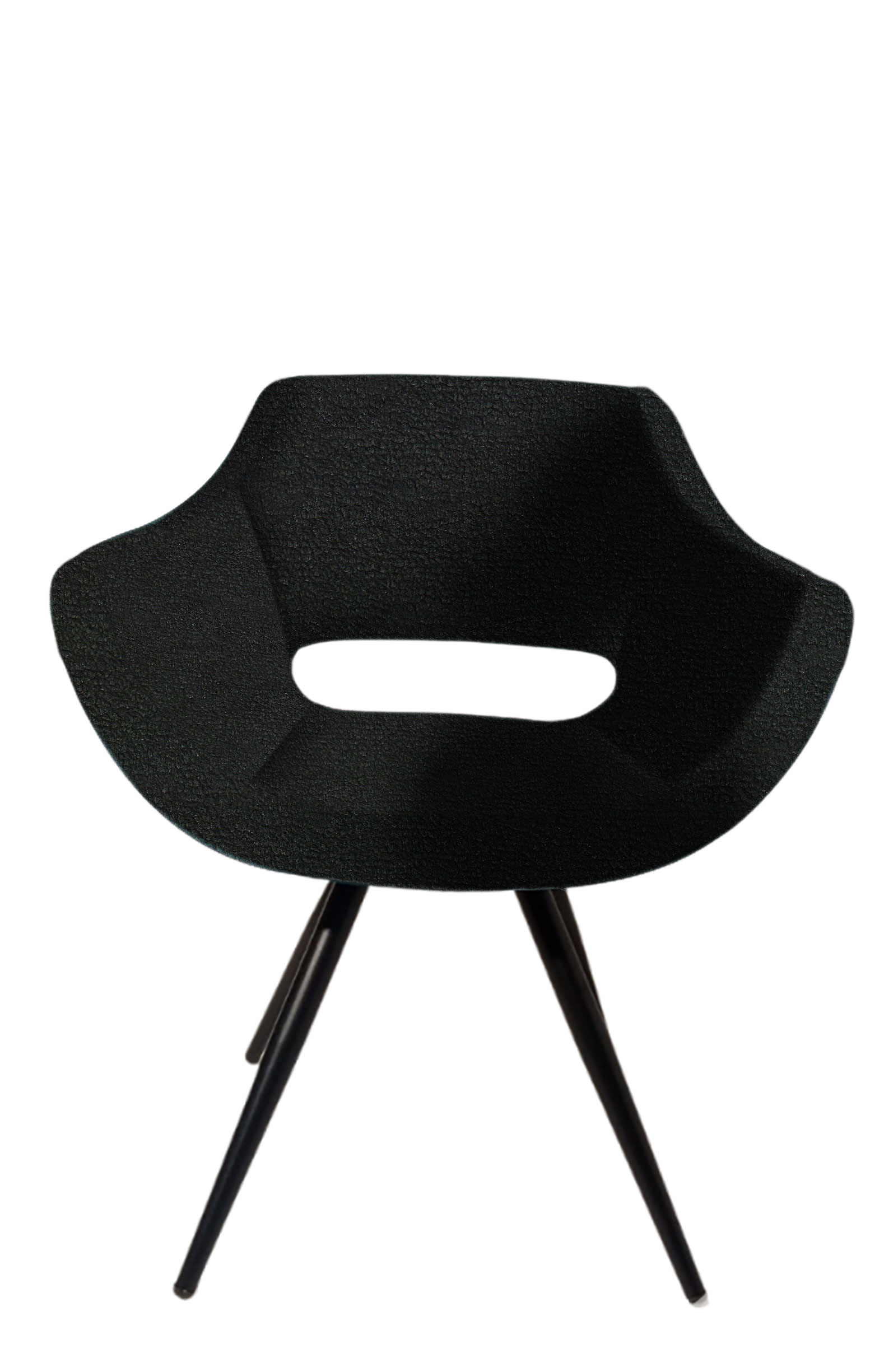 EDITION-C1-BRISTOL-2950-17 ΚΑΡΕΚΛΑ EDITION ΜΕ ΜΕΤΑΛΛΙΚΑ ΠΟΔΙΑ & ΜΑΥΡΟ ΥΦΑΣΜΑ - Image 1