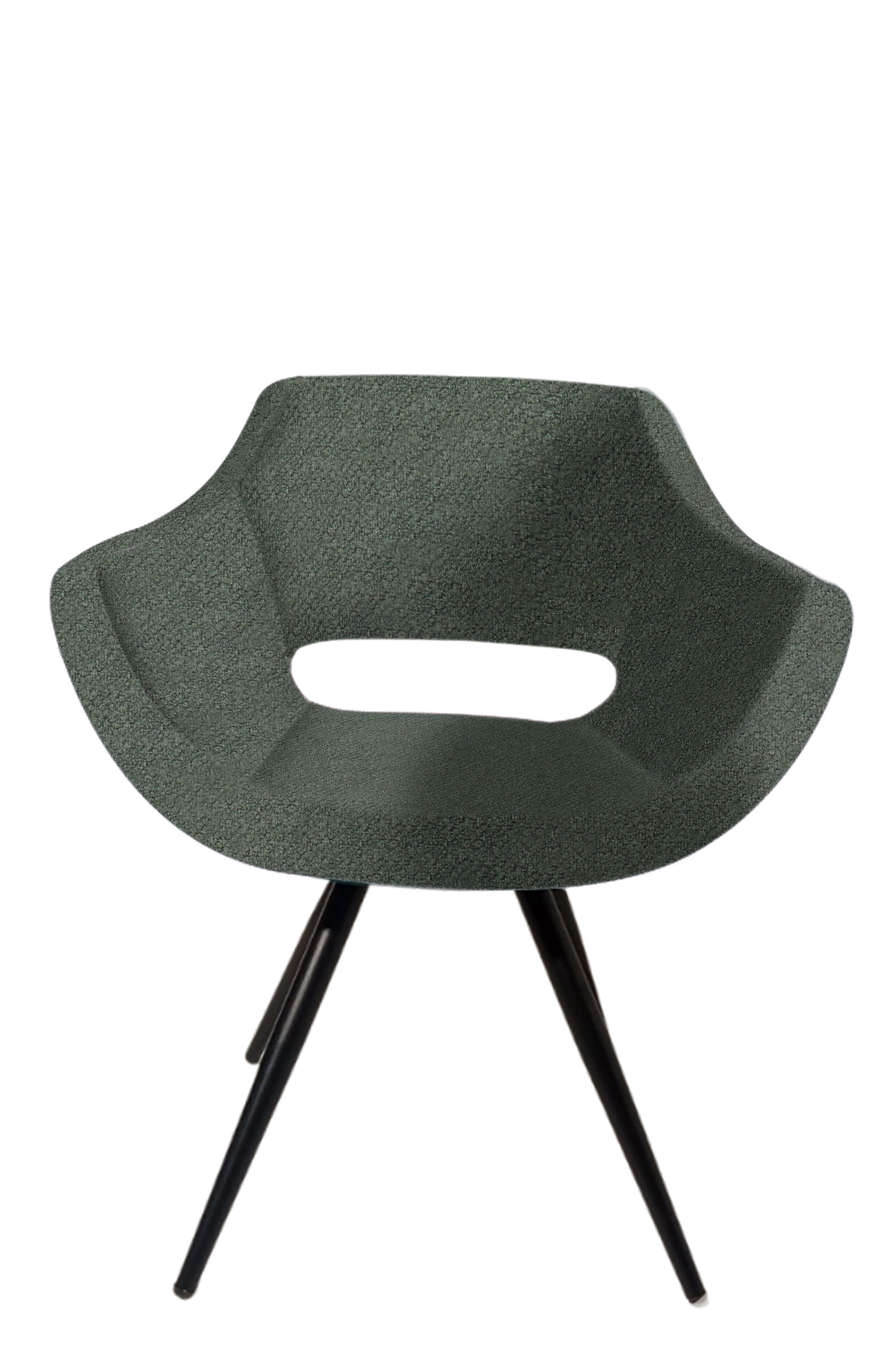 EDITION-C1-ROMMA-2350-07 ΚΑΡΕΚΛΑ EDITION ΜΕ ΜΕΤΑΛΛΙΚΑ ΠΟΔΙΑ & ΠΡΑΣΙΝΟ ΥΦΑΣΜΑ - Image 1