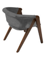 ΚΑΡΕΚΛΑ RICH ΜΕ ΞΥΛΟ ΣΕ ΑΠΟΧΡΩΣΗ ΚΑΡΥΔΙ & ΜΠΛΕ ΡΑΦ ΥΦΑΣΜΑ - Image 3