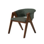 ΚΑΡΕΚΛΑ RICH ΜΕ ΞΥΛΟ ΣΕ ΑΠΟΧΡΩΣΗ ΚΑΡΥΔΙ & ΠΡΑΣΙΝΟ ΥΦΑΣΜΑ