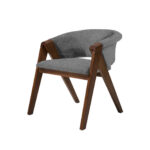 ΚΑΡΕΚΛΑ RICH ΜΕ ΞΥΛΟ ΣΕ ΑΠΟΧΡΩΣΗ ΚΑΡΥΔΙ & ΜΠΛΕ ΡΑΦ ΥΦΑΣΜΑ