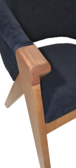 ΚΑΡΕΚΛΑ RICH ΜΕ ΞΥΛΟ ΣΕ ΑΠΟΧΡΩΣΗ ΚΑΡΥΔΙ & ΜΑΥΡΟ ΥΦΑΣΜΑ - Image 10