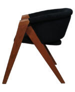 ΚΑΡΕΚΛΑ RICH ΜΕ ΞΥΛΟ ΣΕ ΑΠΟΧΡΩΣΗ ΚΑΡΥΔΙ & ΜΑΥΡΟ ΥΦΑΣΜΑ - Image 6