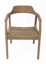 ΚΑΡΕΚΛΑ ΞΥΛΙΝΗ SEVENTY ΜΕ ΦΥΣΙΚΟ ΚΟΡΔΟΝΙ - Image 3