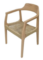 ΚΑΡΕΚΛΑ ΞΥΛΙΝΗ SEVENTY ΜΕ ΦΥΣΙΚΟ ΚΟΡΔΟΝΙ - Image 17