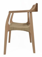 ΚΑΡΕΚΛΑ ΞΥΛΙΝΗ SEVENTY ΜΕ ΦΥΣΙΚΟ ΚΟΡΔΟΝΙ - Image 16