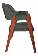 ΚΑΡΕΚΛΑ SOCIAL ΞΥΛΙΝΗ ΜΕ ΥΦΑΣΜΑ ΣΕ ΠΡΑΣΙΝΗ ΑΠΟΧΡΩΣΗ - Image 2