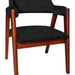 ΚΑΡΕΚΛΑ SOCIAL ΞΥΛΙΝΗ ΜΕ ΥΦΑΣΜΑ ΣΕ ΜΑΥΡΗ ΑΠΟΧΡΩΣΗ