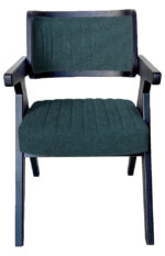 ΚΑΡΕΚΛΑ SORRENTO ΑΠΟ ΞΥΛΟ ΣΕ ΜΑΤ ΜΑΥΡΗ ΑΠΟΧΡΩΣΗ & ΣΚΟΥΡΟ ΠΕΤΡΟΛ ΥΦΑΣΜΑ