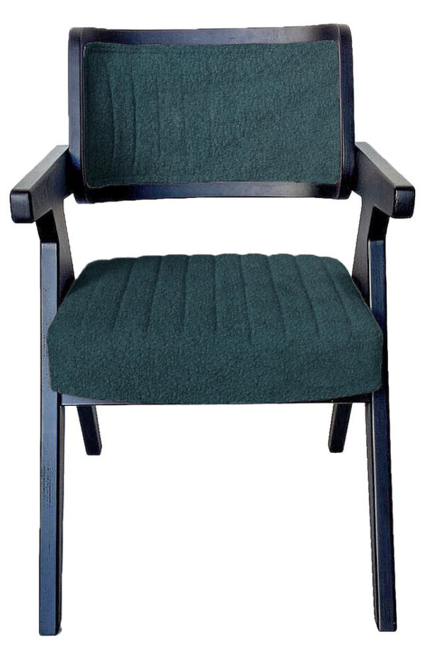 ΚΑΡΕΚΛΑ SORRENTO ΑΠΟ ΞΥΛΟ ΣΕ ΜΑΤ ΜΑΥΡΗ ΑΠΟΧΡΩΣΗ & ΣΚΟΥΡΟ ΠΕΤΡΟΛ ΥΦΑΣΜΑ