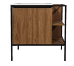 ΕΠΙΠΛΟ ΜΠΑΝΙΟΥ K-545 RETRO 80 cm ΜΕ ΡΑΦΙΑ ΣΕ ΑΠΟΧΡΩΣΗ ΚΑΡΥΔΙΑΣ - Image 6