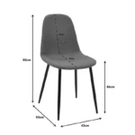 ΚΑΡΕΚΛΑ ΜΕΤΑΛΛΙΚΗ BELLA - Image 2