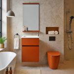 ΕΠΙΠΛΟ ΜΠΑΝΙΟΥ MAGENTA-98 ΣΕ ΑΠΟΧΡΩΣΗ ΚΕΡΑΜΙΔΙ