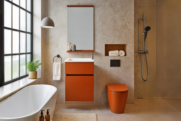 ΕΠΙΠΛΟ ΜΠΑΝΙΟΥ MAGENTA-98 ΣΕ ΑΠΟΧΡΩΣΗ ΚΕΡΑΜΙΔΙ