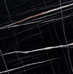 ΤΡΑΠΕΖΙ ΣΑΛΟΝΙΟΥ JANGO ΜΕ ΜΕΤΑΛΛΙΚΟ ΣΚΕΛΕΤΟ & ΕΠΙΦΑΝΕΙΑ ΑΠΟ ΜΕΛΑΜΙΝΗ ΣΕ ΟΨΗ ΜΑΥΡΟΥ ΜΑΡΜΑΡΟΥ - Image 2