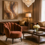 ΠΟΛΥΘΡΟΝΑ CARAVAN ΣΕ RUSTIQ RED ΑΠΟΧΡΩΣΗ