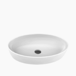 Νιπτήρας Πάγκου Πορσελάνης Cerastyle One 67x42cm Λευκό