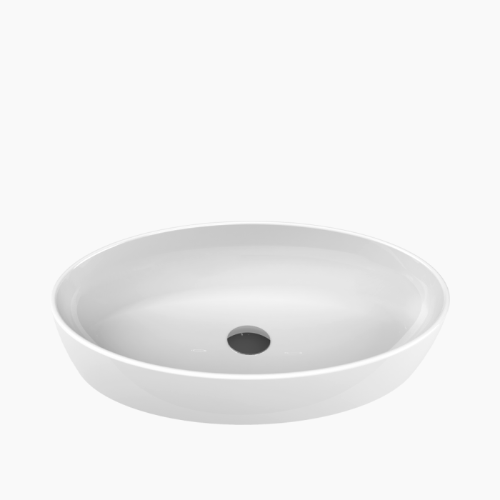 Cerastyle One 67x42cm 076200 Λευκό-1 Νιπτήρας Πάγκου Πορσελάνης Cerastyle One 67x42cm Λευκό - Image 1