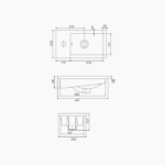 ΕΠΙΠΛΟ ΜΠΑΝΙΟΥ LUSSO ΚΡΕΜΑΣΤΟ ΜΕ ΜΑΡΜΑΡΙΝΗ ΟΨΗ - Image 8