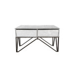 ΕΠΙΠΛΟ ΕΙΣΟΔΟΥ NOELA ΜΕ ΜΕΤΑΛΛΙΚΗ ΒΑΣΗ & ΔΥΟ ΣΥΡΤΑΡΙΑ - Image 2