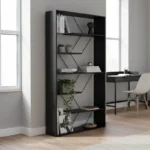 Βιβλιοθήκη Tars ανθρακί-μαύρο - Image 2