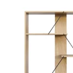 Βιβλιοθήκη Tars οακ-μαύρο - Image 3