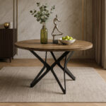 ΤΡΑΠΕΖΑΡΙΑ LOGGY ΜΕ ΕΠΙΦΑΝΕΙΑ ΣΕ ΣΚΟΥΡΟ ΚΑΦΕ ΧΡΩΜΑ