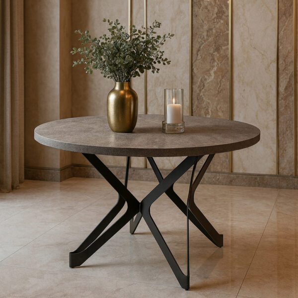 ΤΡΑΠΕΖΑΡΙΑ LOGGY ΜΕ ΕΠΙΦΑΝΕΙΑ ΣΕ ΟΨΗ ΣΚΟΥΡΟ ΤΣΙΜΕΝΤΟ