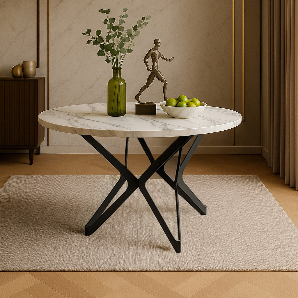 Asteri Strog. Progetto ΤΡΑΠΕΖΑΡΙΑ LOGGY ΜΕ ΕΠΙΦΑΝΕΙΑ ΣΕ ΟΨΗ ΛΕΥΚΟ ΜΑΡΜΑΡΟ - Image 1