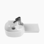 Νιπτήρας Επίπλου Πορσελάνης Cerastyle Harmony 65x32x20,5cm Λευκό