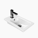 Νιπτήρας Επίπλου Πορσελάνης Cerastyle Mini 42x24cm Λευκό