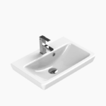 Νιπτήρας Επίπλου Πορσελάνης Cerastyle Porto 55x38cm Λευκό