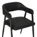 ΠΟΛΥΘΡΟΝΑ SEZAN ΜΕ ΜΑΥΡΟ ΤΕΧΝΟΔΕΡΜΑ ΚΑΙ ΜΕΤΑΛΛΙΚΟ ΠΟΔΙ - Image 8