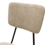 ΚΑΡΕΚΛΑ TANIA ΜΕ ΥΦΑΣΜΑ ΣΕ ΜΠΕΖ ANTIQUE ΧΡΩΜΑ ΚΑΙ ΜΕΤΑΛΛΙΚΟ ΠΟΔΙ - Image 6