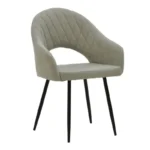 Πολυθρόνα Macie ύφασμα antique γκρι-μαύρο