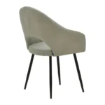 Πολυθρόνα Macie ύφασμα antique γκρι-μαύρο - Image 3