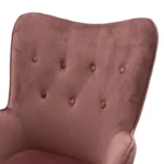 Καρέκλα γραφείου διευθυντή Kido με βελούδο σάπιο μήλο - Image 6