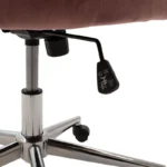 Καρέκλα γραφείου διευθυντή Kido με βελούδο σάπιο μήλο - Image 8