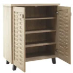 Παπουτσοθήκη-ντουλάπι MANTAM 12 ζεύγων χρώμα sonoma - Image 3