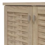 Παπουτσοθήκη-ντουλάπι MANTAM 16 ζεύγων χρώμα sonoma - Image 6