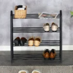 Παπουτσοθήκη Ramon 12 ζευγών μέταλλο μαύρο - Image 4