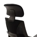 Καρέκλα γραφείου διευθυντή Dolphin με ύφασμα mesh χρώμα μαύρο - Image 7