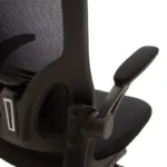 Καρέκλα γραφείου διευθυντή Ergoline ύφασμα mesh μαύρο - Image 9