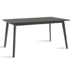 Τραπέζι Benson MDF σε rustic grey απόχρωση 150x90x75εκ