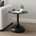 Βοηθητικό τραπέζι Fabron μαύρο sintered stone