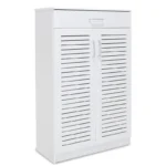 Παπουτσοθήκη-ντουλάπι SANTE 20 ζεύγων σε λευκή απόχρωση