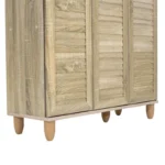 Παπουτσοθήκη-ντουλάπι SANTO 16 ζεύγων χρώμα wenge - Image 7